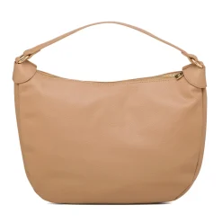 Online Borsa a spalla beige da Donna con logo Donna Borse A Spalla