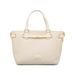 Sale Borsa a spalla bianca da Donna con chiusura a incastro Donna Borse A Spalla