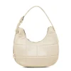 New Borsa a spalla bianco off-white da donna effetto trapuntato Donna Borse A Spalla