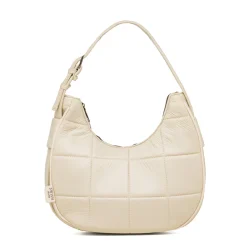 New Borsa a spalla bianco off-white da donna effetto trapuntato Donna Borse A Spalla