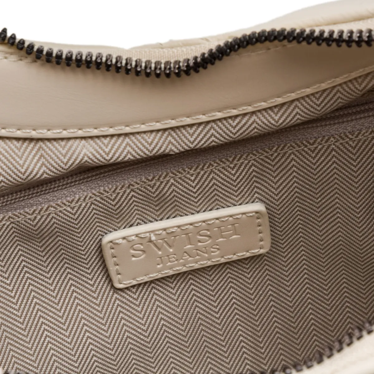 New Borsa a spalla bianco off-white da donna effetto trapuntato Donna Borse A Spalla