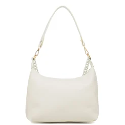 New Borsa a spalla bianco off-white da Donna con catena Donna Borse A Spalla