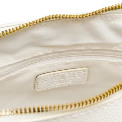 New Borsa a spalla bianco off-white da Donna con catena Donna Borse A Spalla