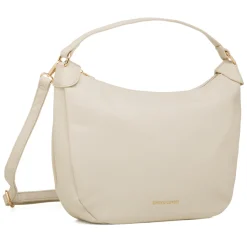Clearance Borsa a spalla bianco off-white da Donna con logo Donna Borse A Spalla