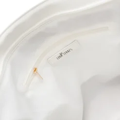 Outlet Borsa a spalla da donna bianca con tracolla rimovibile Donna Borse A Spalla