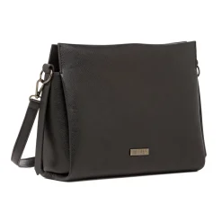 Online Borsa a Spalla da Donna Nera con Tracolla Regolabile Donna Borse A Spalla