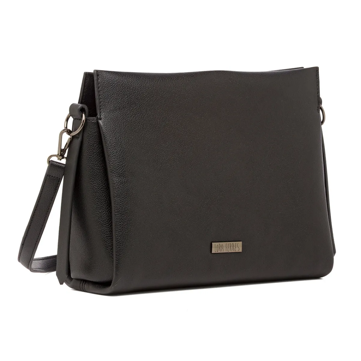 Online Borsa a Spalla da Donna Nera con Tracolla Regolabile Donna Borse A Spalla