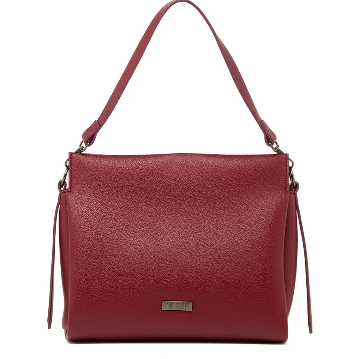 New Borsa a Spalla da Donna Rossa con Tracolla Regolabile Donna Borse A Spalla