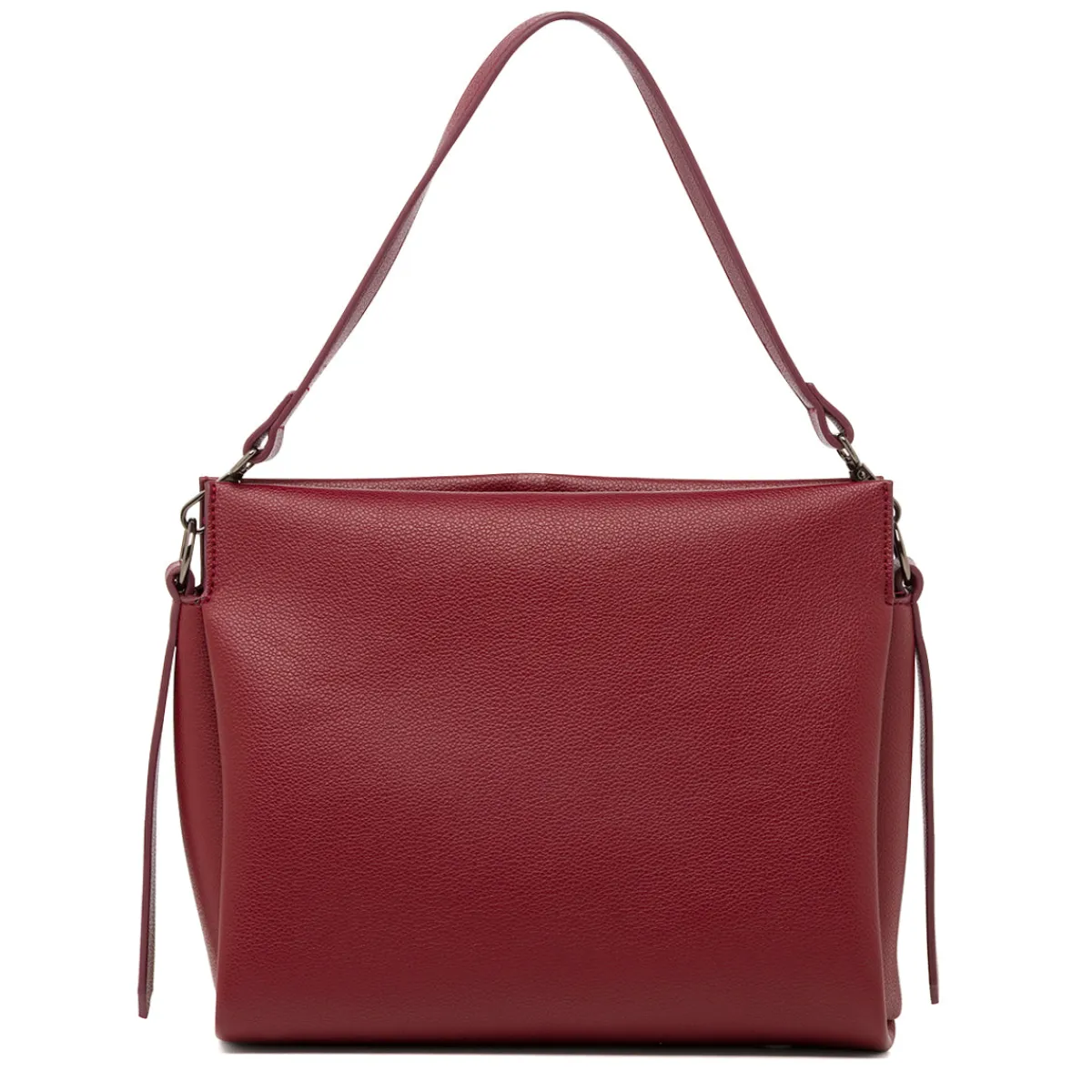 New Borsa a Spalla da Donna Rossa con Tracolla Regolabile Donna Borse A Spalla