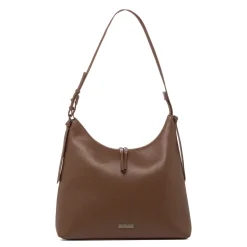 Discount Borsa a spalla marrone da Donna con chiusura zip Donna Borse A Spalla