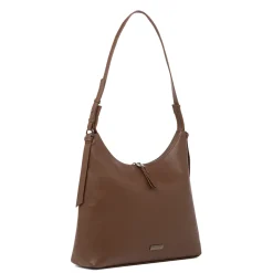 Discount Borsa a spalla marrone da Donna con chiusura zip Donna Borse A Spalla
