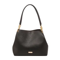 Clearance Borsa a spalla nera da Donna con dettagli catena Donna Borse A Spalla