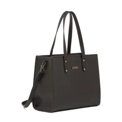 Online Borsa a spalla nera da Donna con tracolla rimovibile Donna Borse A Spalla