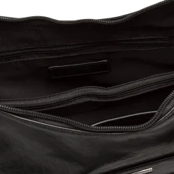 Online Borsa a Spalla nera da Donna Lora con tasca frontale Ferres Donna Borse A Tracolla Donna