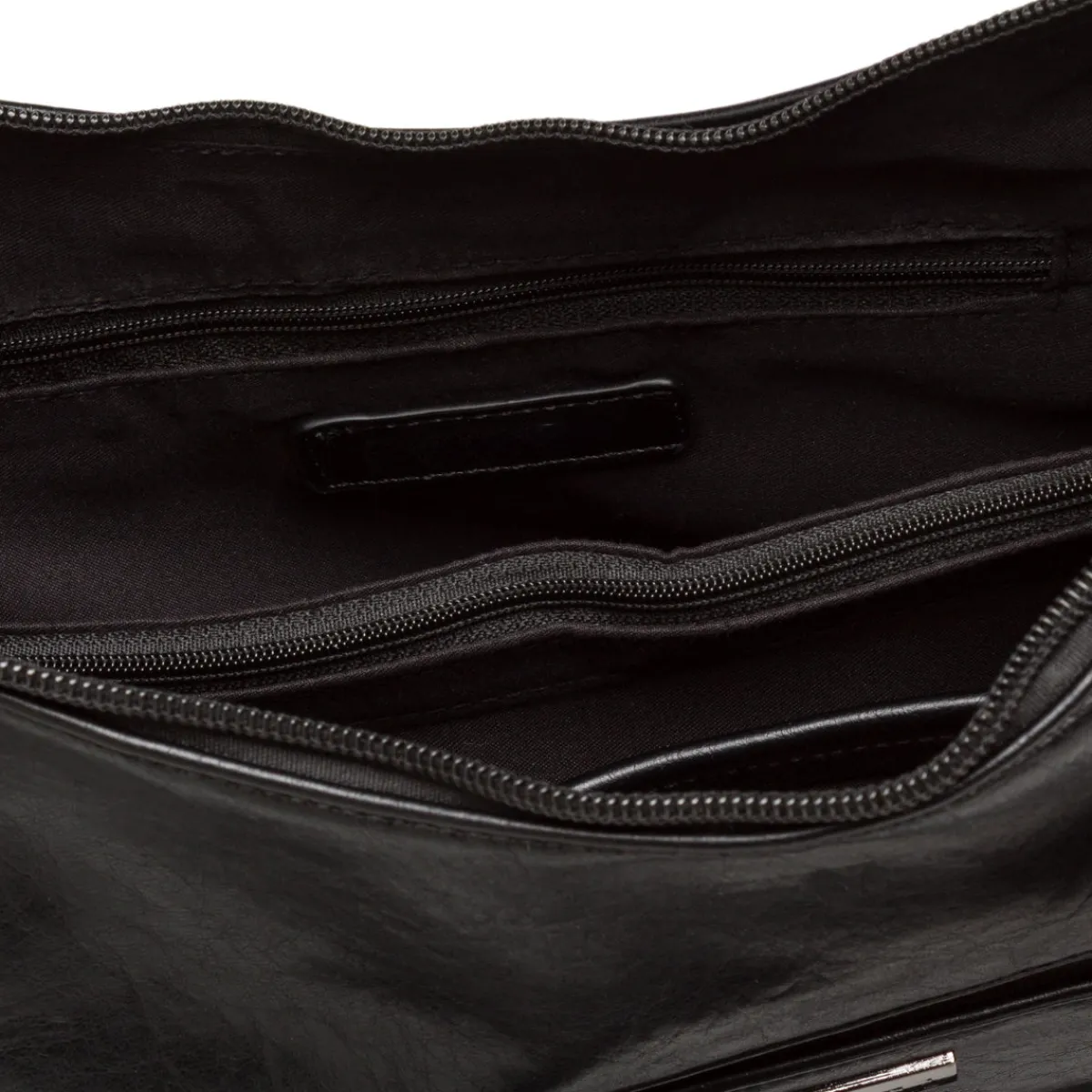 Online Borsa a Spalla nera da Donna Lora con tasca frontale Ferres Donna Borse A Tracolla Donna