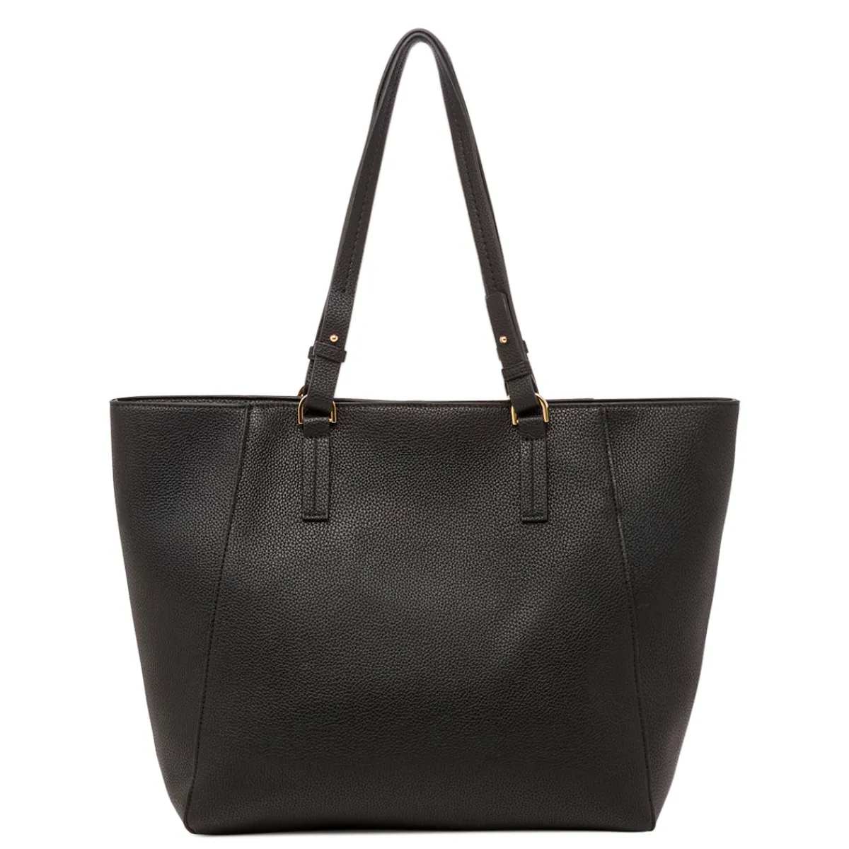 Online Borsa a spalla nera da Donna con logo Donna Borse A Spalla