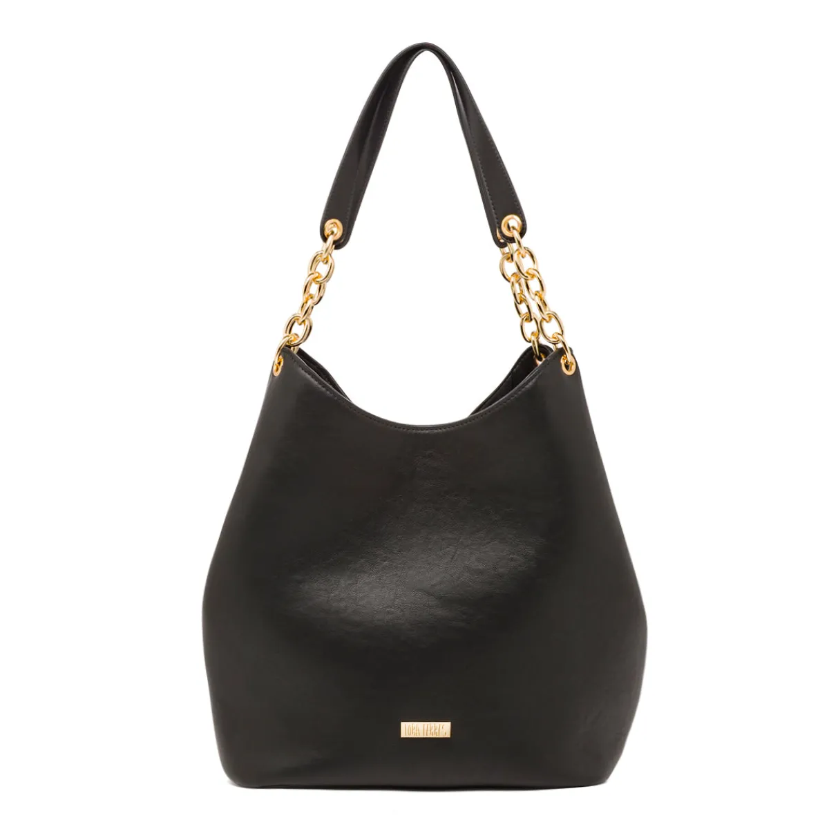 Hot Borsa a spalla nera da Donna con catena Donna Borse A Spalla