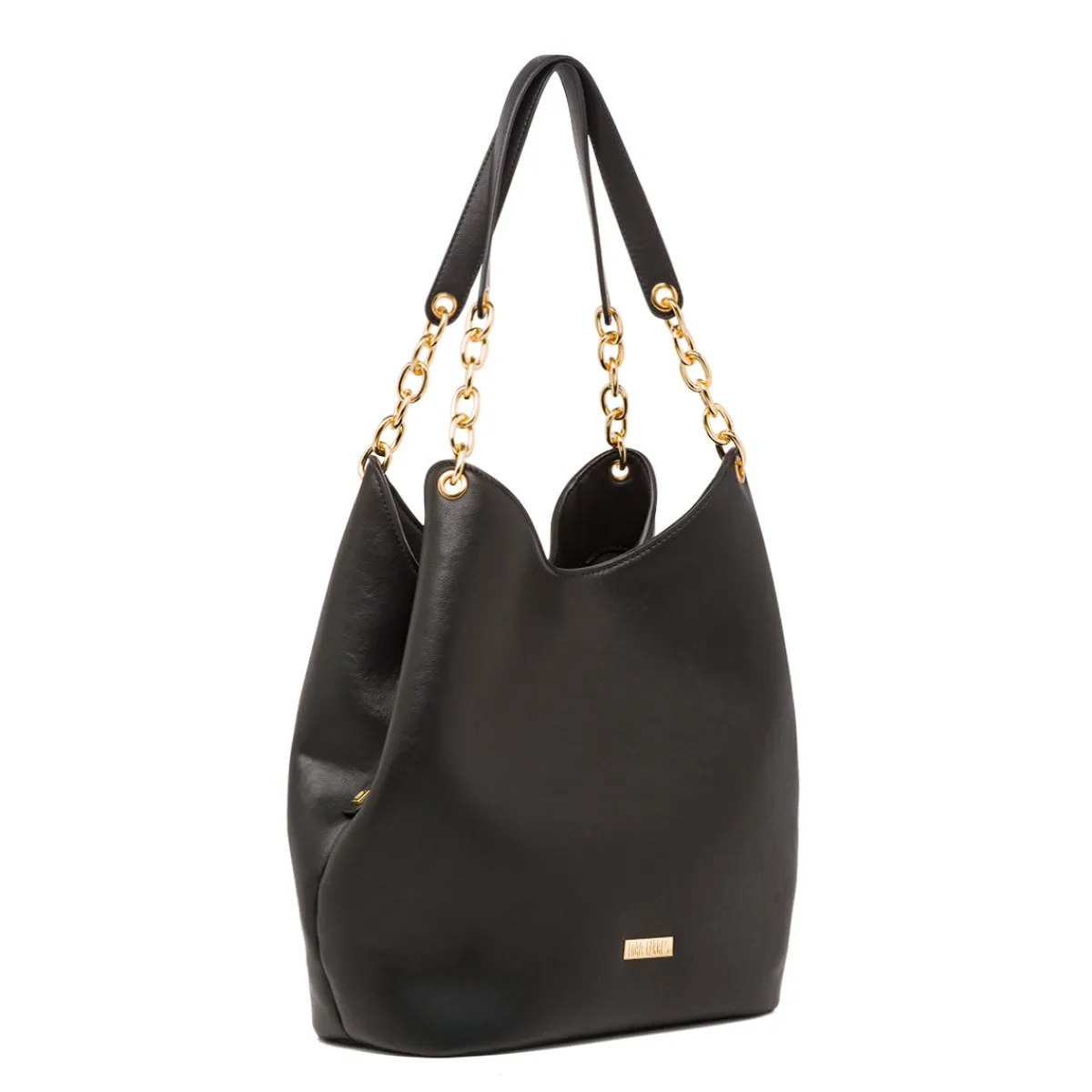 Hot Borsa a spalla nera da Donna con catena Donna Borse A Spalla
