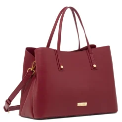 New Borsa a spalla rossa da Donna con tracolla rimovibile Donna Borse A Spalla