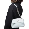 Hot Borsa a tracolla azzurra da Donna con catena Donna Borse A Tracolla Donna