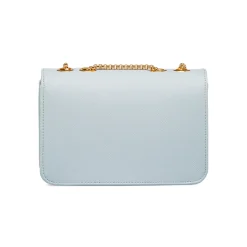 Borsa a tracolla azzurra da Donna con catena dorata Donna Borse A Tracolla Donna|Scarpe Eleganti