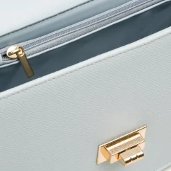 Borsa a tracolla azzurra da Donna con catena dorata Donna Borse A Tracolla Donna|Scarpe Eleganti