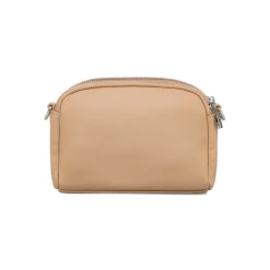 Discount Borsa a tracolla beige da donna con doppio scomparto Donna Borse A Tracolla Donna