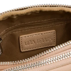 Discount Borsa a tracolla beige da donna con doppio scomparto Donna Borse A Tracolla Donna