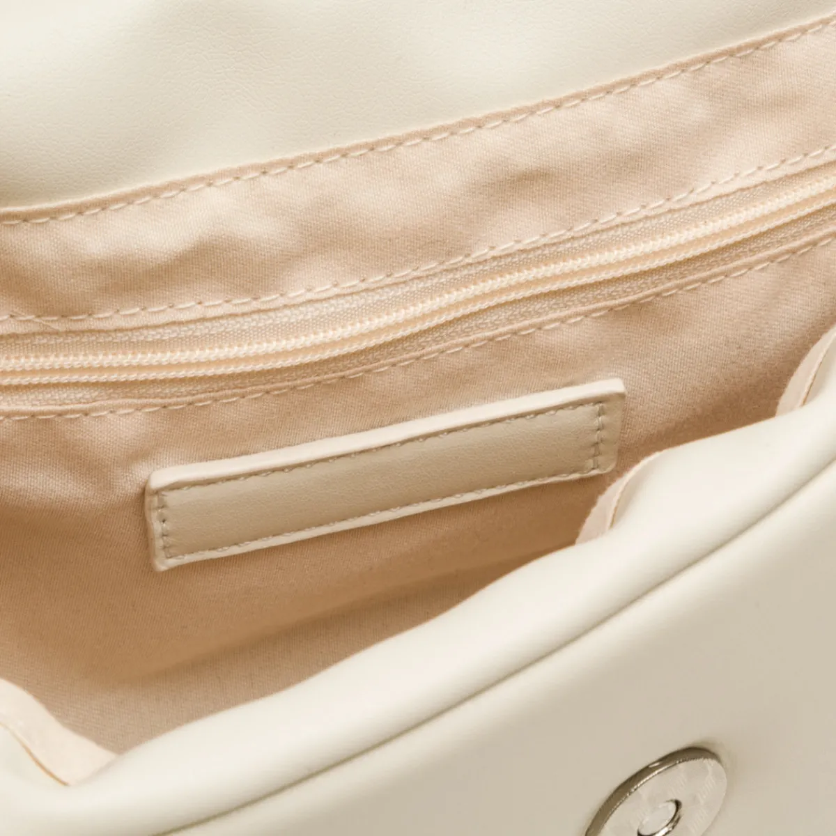 Discount Borsa a tracolla bianca da Donna con catena Donna Borse A Tracolla Donna