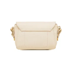 Clearance Borsa a Tracolla Bianca da Donna con ciondolo logo Donna Borse A Tracolla Donna|Borse Cerimonia