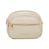 Clearance Borsa a tracolla bianco off-white da Donna con dettagli dorati Donna Borse A Tracolla Donna
