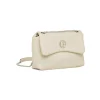 Borsa a tracolla bianco off-white da Donna con catena e logo in metallo Donna Borse A Tracolla Donna|Scarpe Eleganti