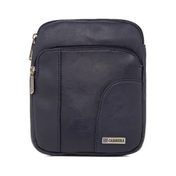 New Borsa a tracolla blu da Uomo con logo frontale Uomo Borse A Tracolla Uomo