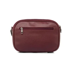 Best Borsa a tracolla Bordeaux da Donna con chiusura zip Donna Borse A Tracolla Donna