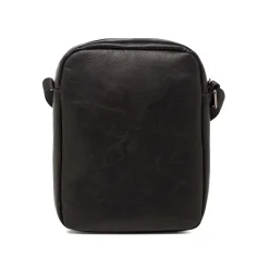 New Borsa a tracolla nera da Uomo con tasca frontale Uomo Borse A Tracolla Uomo