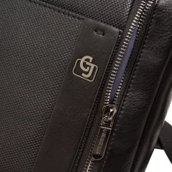 New Borsa a tracolla nera da Uomo con tasca frontale Uomo Borse A Tracolla Uomo