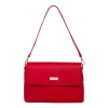 Hot Borsa a tracolla rossa da Donna con logo in metallo Donna Borse A Tracolla Donna