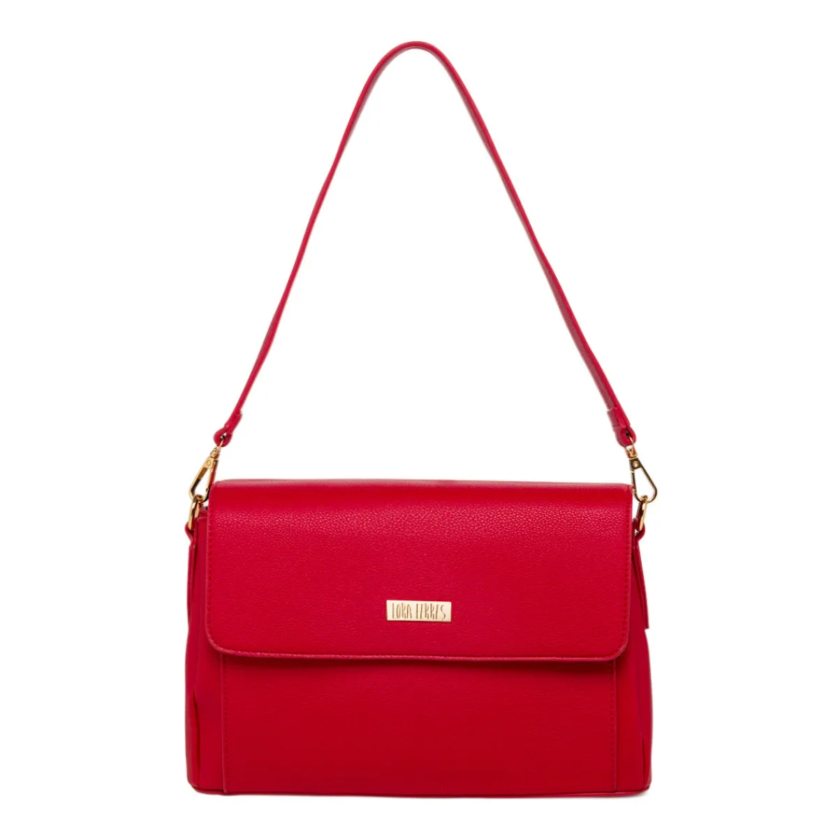 Hot Borsa a tracolla rossa da Donna con logo in metallo Donna Borse A Tracolla Donna