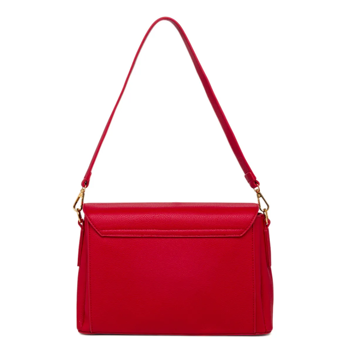 Hot Borsa a tracolla rossa da Donna con logo in metallo Donna Borse A Tracolla Donna