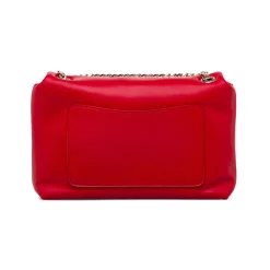 Hot Borsa a tracolla rossa da Donna con catena e dettaglio logo Donna Borse A Tracolla Donna