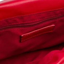 Hot Borsa a tracolla rossa da Donna con catena e dettaglio logo Donna Borse A Tracolla Donna