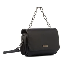 Best Borsa nera a tracolla da Donna con catena Donna Borse A Tracolla Donna