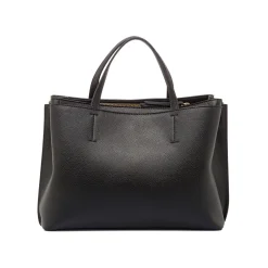 Outlet Borsa nera da Donna con dettaglio cuciture a vista Donna Borse A Tracolla Donna