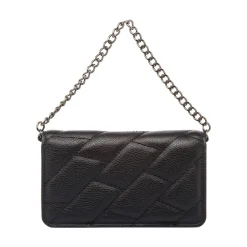 Borsa nera da Donna con tracolla a catena Donna Clutch & Pochette