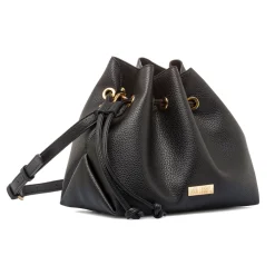 Discount Borsa Secchiello da Donna Nera con Tracolla Regolabile Donna Borse A Tracolla Donna