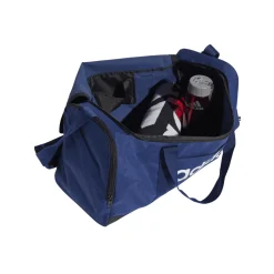 Discount Borsa sportiva blu con logo frontale Borse Sportive