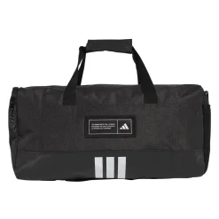 New Borsa sportiva nera con etichetta logo frontale Borse Sportive