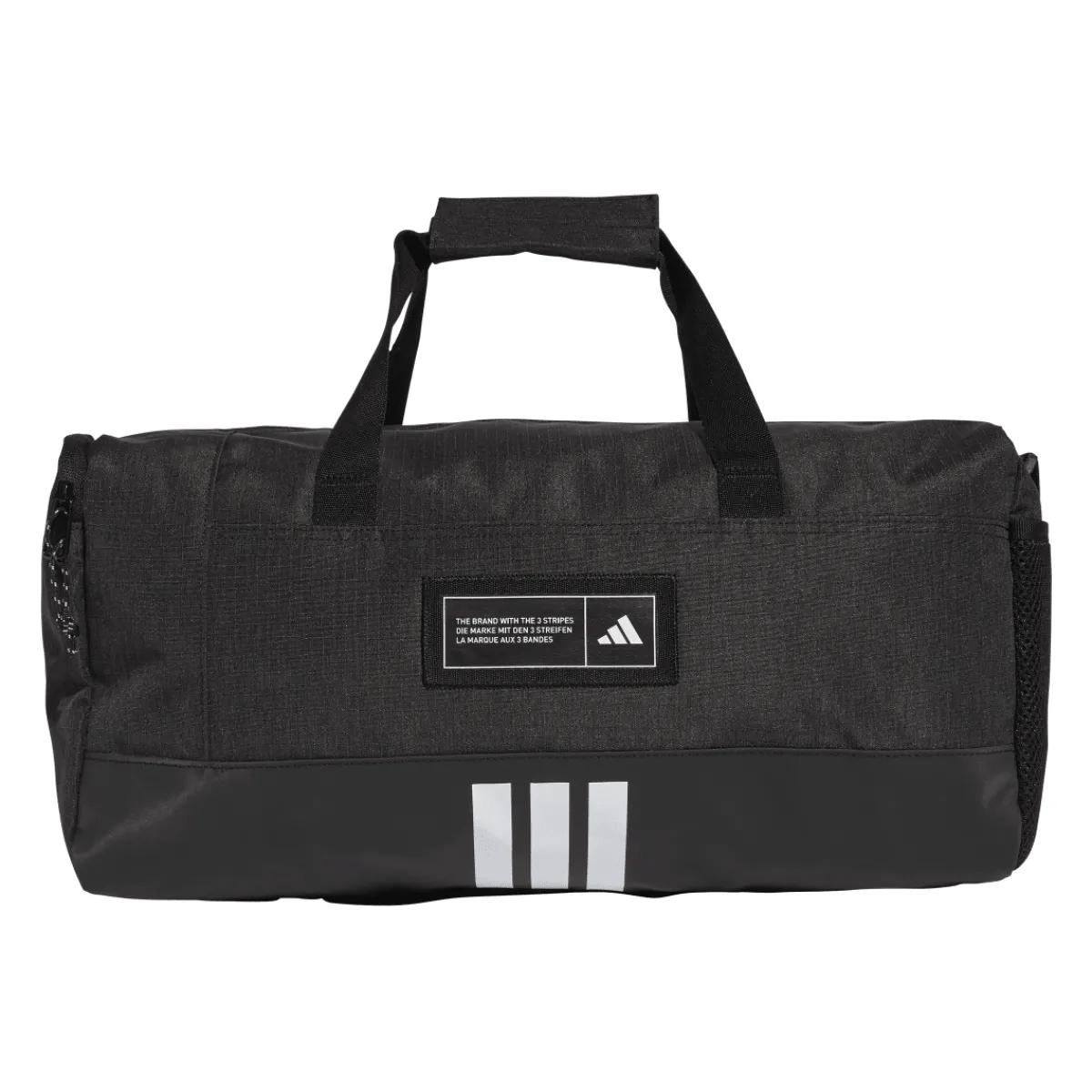 New Borsa sportiva nera con etichetta logo frontale Borse Sportive
