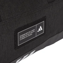 New Borsa sportiva nera con etichetta logo frontale Borse Sportive