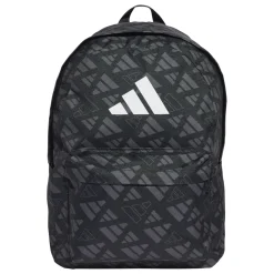 Outlet Borsa sportiva nera Unisex con stampa Zaini Sportivi